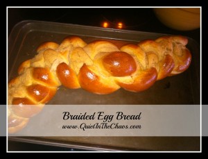 braided egg bread