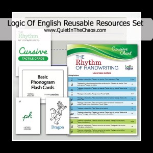 reusable Handwriting set