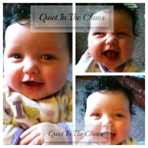 Baby Summary- 11 weeks {QuietInTheChaos.com}