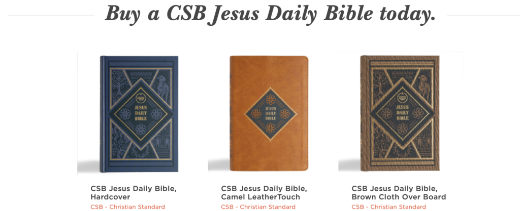 CSBJesusDailyBible.com